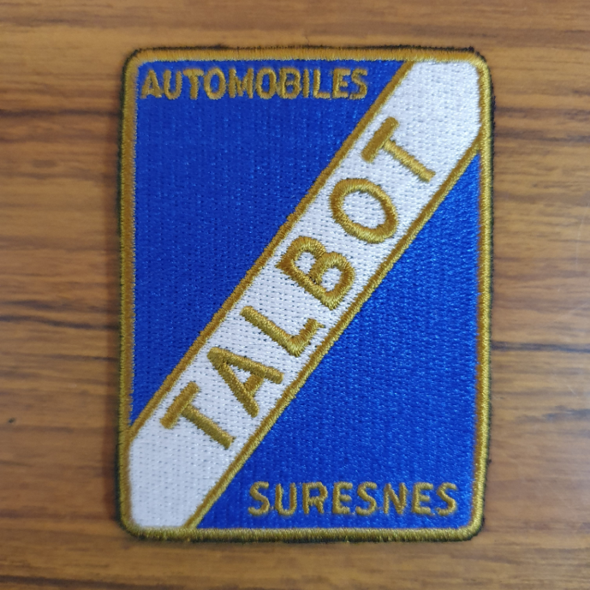 Patch brodé de véhicule historique